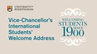 Welcome 2020: International Students' Welcome Address