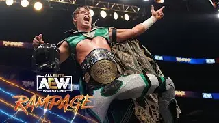 Kyle Fletcher of Aussie Open goes one-on-one with Action Andretti! | AEW Rampage 5/13/23