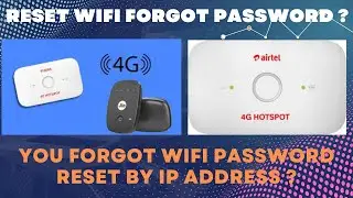 HOW TO RESET AIRTEL 4G DONGLE | AIRTEL 4G DONGLE RESET KAISE KARE | AIRTEL 4G ROUTER DEFAULT SETTING