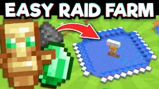 Minecraft Raid Farm: Simple & Easy!