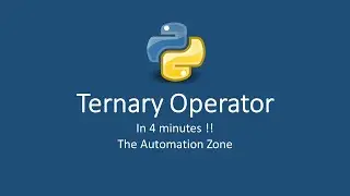 Ternary Operator - Python Tutorial 21