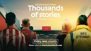 2023/24 Season Tickets | Thousands of stories... and it starts with you.