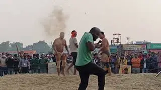 Gang fight in kusti Nepal vs India