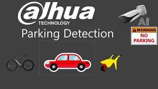 Parking Detection function using Dahua PRO AI IP camera in different scenarios