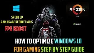 🔧 HOW TO OPTIMIZE AND SPEED UP WINDOWS 10 FOR GAMING PERFORMANCE 2019 ULTIMATE BEST GUIDE 🔧