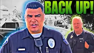 TYRANT COPS FAIL AT ATTEMPTING TO KICK JOURNALIST OFF OF PRIVATE PROPERTY!