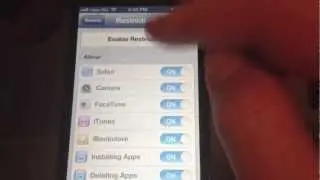 Setup Parental Control for Apple Devices in 2 Minutes - iPhone 5, iOS, iPod Touch, iPad Restrictions
