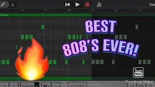 How to make the BEST 808’s in Garageband IOS (2020)