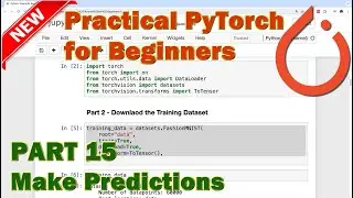 PyTorch Beginner Tutorial - Part 15 (Make Prediction Using the Model)