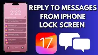 How To Reply To Messages From Iphone Lockscreen