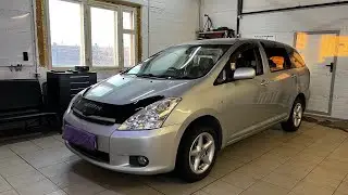 Toyota Wish, замена радиатора отопителя