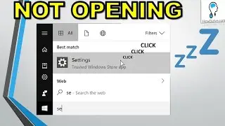 Windows 10 Settings not Opening Working Fixed