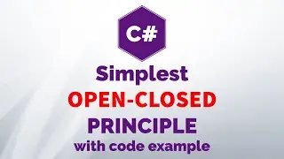 Simplest Open-Closed Principle with Code Example in C#