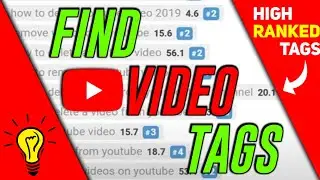 Find Viral YouTube Video Tags in 2 minutes