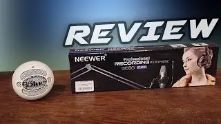 NEEWER SCISSOR ARM UNBOXING - WITH BLUE SNOWBALL