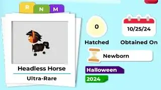 Headless Horse Neon & Mega Neon in Adopt me