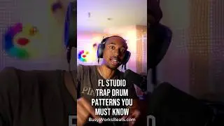 FL STUDIO Trap Drum Patterns You MUST KNOW #flstudio