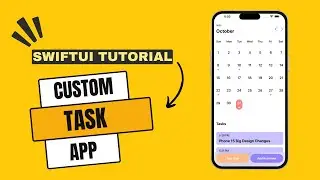 SwiftUI Tutorial: CustomTaskApp