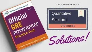 GRE Quant | Powerprep Mock 1 Quant Solutions | Learn from a 170/170 scorer | Ace the GRE