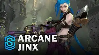 Arcane Jinx Wild Rift Skin Spotlight