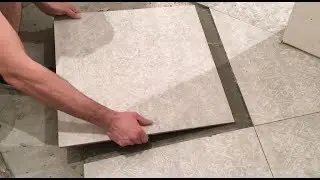 How to remove a large tile without breaking it