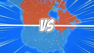 I Sent The United States And Canada To WAR! - Worldbox