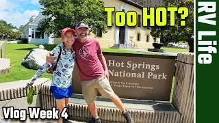 Hot Springs National Park Camping, Fix Grand Design RV, Hiking & Tower Climb!