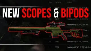 THE NEW SCOPES & BIPODS ARE THE NEW META in Escape from Tarkov!