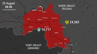 Ukraine Invasion of Russia: Kursk Attack – Every Hour [August 6-25]