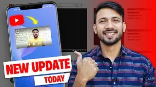 YouTube PIP Mode | YouTube Picture In Picture Feature | YouTube New Update | YouTube New Feature