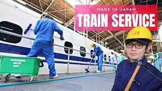 How Shinkansen Bullet Trains are Serviced Daily - Made in Japan