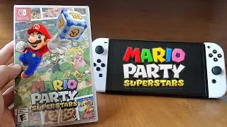 Mario Party Superstars Unboxing and Gameplay