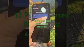 12 pro max best condition used phone #mobile#smartphone #unboxing