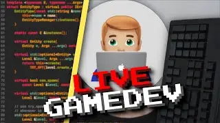 Programming player jump mechanics & more (LIVE GAMEDEV)