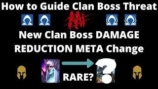 Damage Reduction in the Clan Boss and Threat Guide I Raid Shadow Legends