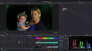 Davinci Reolve Tutorial 169  Green screen Keying with the HSL Qualifier