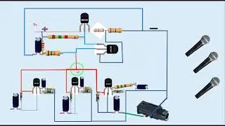 3 Channel  Mixer machine transistor