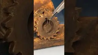 Rusty Box Strapping Machine Restoration - Disassembling! #shorts #restoration #viral