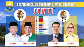 PASANGAN CALON GUBERNUR JAMBI 2024 TERBARU