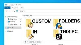 How to delete or add Folders in "This PC" Explorer in Windows 10 (WinAeroTweaker Guide)