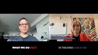 WHAT WE DO NEXT director, Stephen Belber speaks with Christina Compton from Volunteers of America.