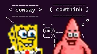 cowsay / cowthink Tutorial #TutorAfterNgantor