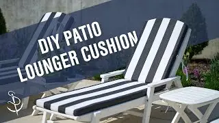 How to Make an Outdoor Lounge Cushion