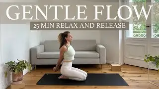 Gentle Yoga Flow to Release and Relax | 25 Min Relaxing Yoga