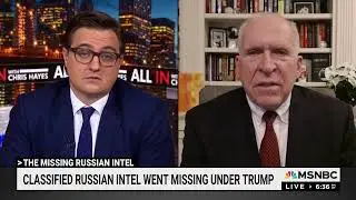 John Brennan says Trump could have shared missing binder with Putin