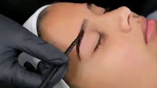 BROW TINTING: how to tint eyebrows salon | step by step