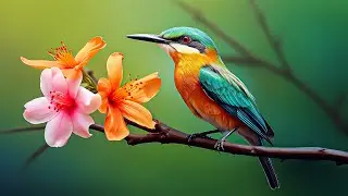 Birds Chirping 4K 🐦 Birdsong for Stress Relief, Heal the Heart and Mind, Calm the Nervous System