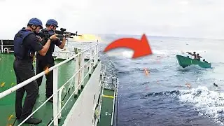 20 Real Somali Pirates Attacks Caught on Camera