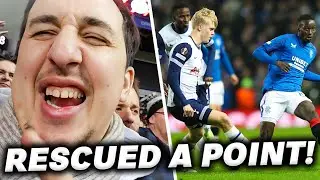 Spurs Escape With A Point!! Rangers 1-1 Tottenham [MATCHDAY VLOG]