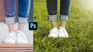 The Right Way to Place Objects on Grass for Photo Manipulation in Photoshop